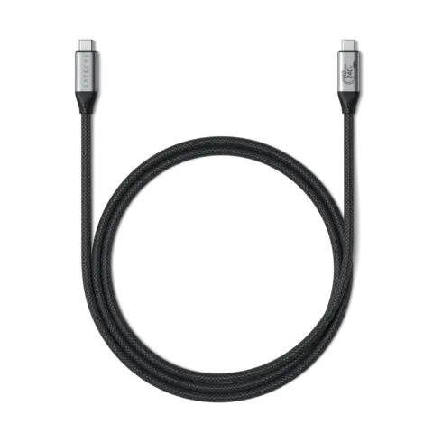 Кабель Satechi USB4 V2 Pro 240W 8K Display Thunderbolt 5/4/3 Cable, 1,2м, черный