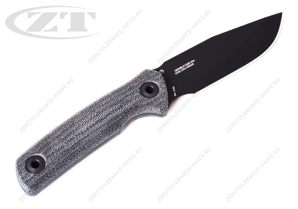 Нож Zero Tolerance 0004BLK CPM Cru-Wear FIXED - фотография 