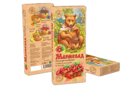 Мармелад 150 г Клюквенный в темном шоколаде ягоды.