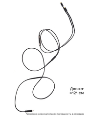 Кабель TYPE-C для наушников AKG N40, N1AP, Shure SE215, SE535
