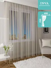 Тюль сетка в гостиную 260 х 400