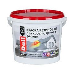 Краска резиновая Dali зеленая 6кг Рогнеда