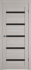 Дверь Atum Al 7 / Stone Oak / Black Gloss SM / Владимирские двери