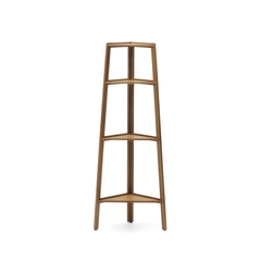 Victora Уличный стеллаж из массива акации 42 x 150 см
