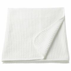 Покрывало IKEA VARELD (ВОРЕЛЬД), Белый, 230x250 см