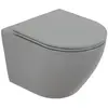 BelBagno Colorato BB062SC-GR Сиденье дюропластовое с металлическим креплением, с механизмом Soft Close, цвет: серый