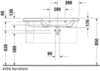 Duravit DuraStyle 2326100030 Раковина мебельная