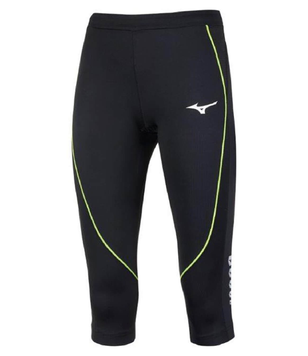 Mizuno Premium Jpn 3/4 Tight тайтсы для бега женские черные