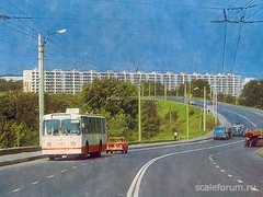 ZIU-9 trolleybus 1:43 Start Scale Models (SSM)