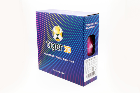 Катушка PETG-пластика Tiger3D, 1.75 мм, 1 кг, натуральная