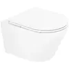BelBagno Tre BB8001SC Сиденье дюропластовое с быстросъёмными петлями, механизмом Soft Close, цвет: белый