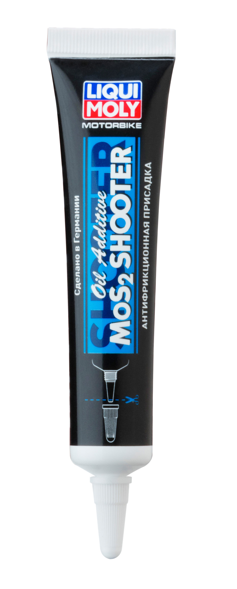 Liqui Moly Motorbike MoS2 Shooter Мотоприсадка с дисульфидом молибдена