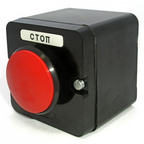 ПКЕ 222-1 красный гриб IP54 TDM