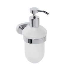 Bemeta Oval 118409011 Настенный дозатор для жидкого мыла, цвет: хром фото