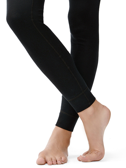 Термобелье кальсоны Norveg Soft Leggins для женщин чёрные - 6