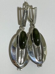 Берния (серьги из серебра)