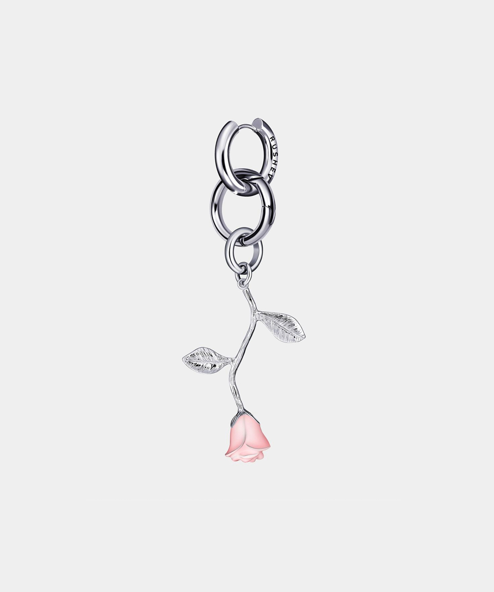 Моносерьга «GENTLE ROSE