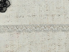 Тесьма вязаная С3749Г14 рис. 1501016, ш. 1,5 см, св.серый