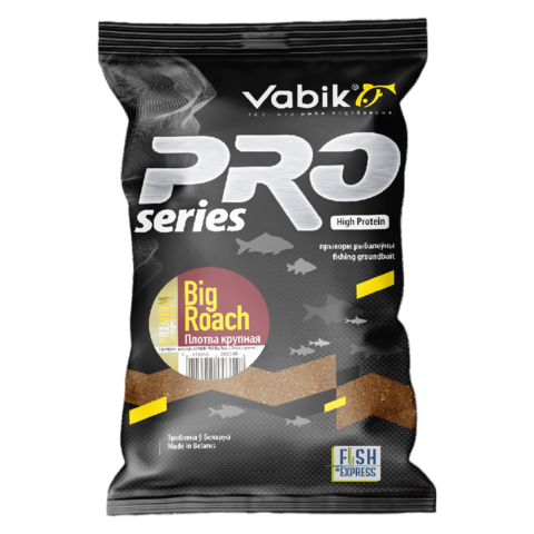 Прикормка Vabik PRO Big Roach (Плотва крупная) 1кг 10шт/уп.