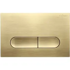 Cezares LINER-BTN-BORO Кнопка смыва, брашированное золото фото