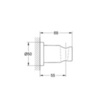 GROHE 27074GL0 Держатель лейки