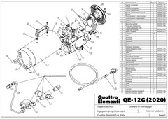 Амортизатор QUATTRO ELEMENTI QE-12G/20G/35G/55G основания (243-936-026)