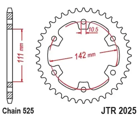 Звезда ведомая JTR2025 38