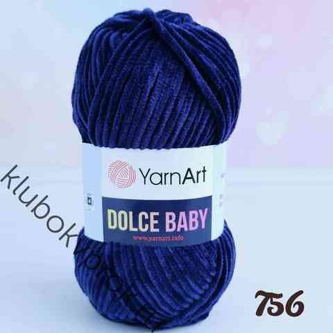 YARNART DOLCE BABY 756, Темный синий