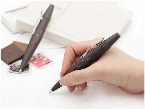 Карандаш механический Faber-Castell E-Motion Wood Dark Chocolate Brown (138361)