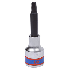 KING TONY (403605) Насадка (бита) торцевая 1/2", L = 80 мм, SPLINE, M5
