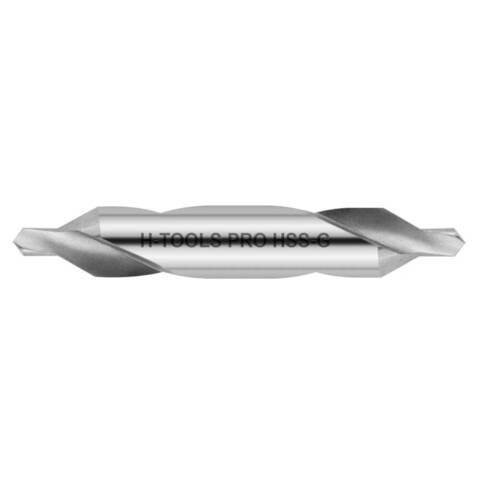 Сверло центровочное 2,5x45,0мм S=6,3мм №А HSS-G DIN333 H-Tools PRO 217025HT