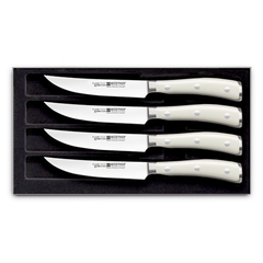 Набор из 4 ножей для стейка WUSTHOF Ikon Cream White арт. 9716-0