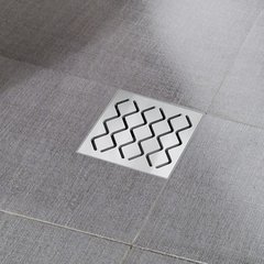 Ravak X01435 SN501 душевой трап 105х105/50 - stainless фото