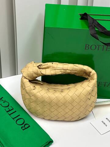 Сумка Bottega Veneta Mini Jodie бежевый
