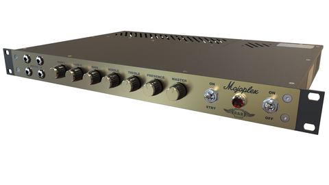 Гитарный ламповый усилитель модели Mojoplex Golden 50W - Вид 1