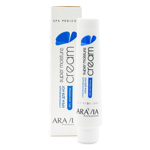 Крем для ног суперувлажняющий Super Moisture, 100 мл, ARAVIA Professional