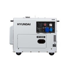 Дизельный генератор Hyundai DHY 8000SE - [6 кВт / 220V] эл. старт