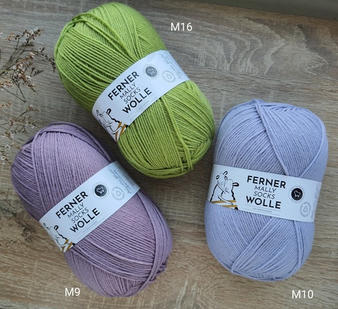 Ferner Wolle Mally Socks Uni M16