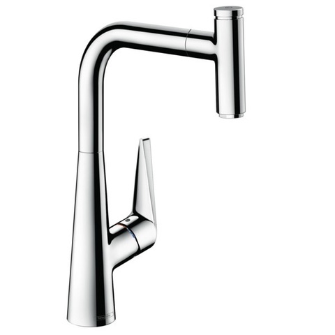 Hansgrohe Talis Select M51 72821000 Смеситель для кухни с выдвижным изливом и лейкой