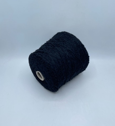 Pecci filati (пр.Италия),art. Spuma melange, 260/100гр, 39% Шерсть, 22% Альпака, 25% Акрил, 13% Полиамид,1% Эластана, цвет-Черный. арт.36721