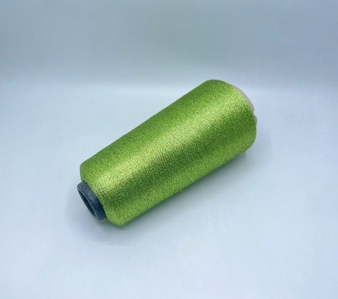 Sinflex (пр.Италия),F180 7500м / 100 гр.  60% вискоза, 40% люрекс , цвет-Зеленое яблоко(420), арт.36790