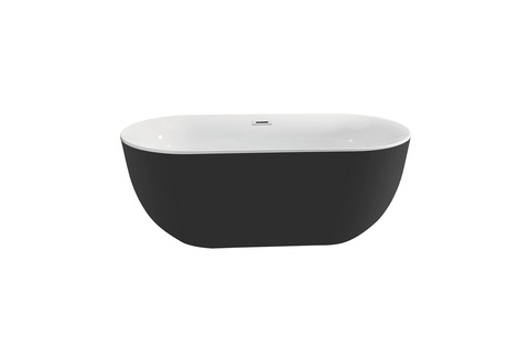 Aquatek AQ-144778Bl AQ-144778Bl АФИНА Ванна акриловая, отдельностоящая, 1700*780*600. В комплекте со сливом и ножками. Цвет белый глянцевый. Фронтальная панель: черная