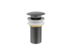 Aquatek AQ6000BGM AQ6000BGM сливной набор для раковины Push-open без перелива, оружейная сталь фото