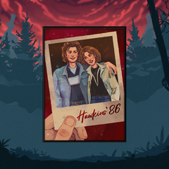 Постер "Stranger Things: Hawkins '86"