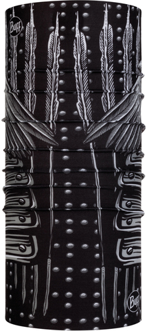 Картинка бандана-труба Buff original N-Tribe Black - 5