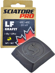 Парафин лыжный Sciatore Pro LF GRAFIT 45гр. черный 5°..-5°