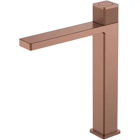 Boheme 159/2-BRB Смеситель автоматический для раковины высокий QUAD Brushed Bronze