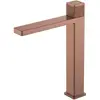 Boheme 159/2-BRB Смеситель автоматический для раковины высокий QUAD Brushed Bronze