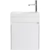 BelBagno PIETRA MINI-460-1A-SO-BL-R База под раковину подвесная с одной дверкой Bianco Lucido