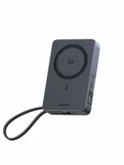 Внешний аккумулятор UGREEN PB773 (85956B) MagFlow 30W 10000mAh Qi2.2 встр каб, оранж